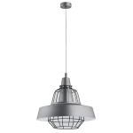 Lampa wisząca TAMARIS szara śr. 40cm 60250 ALFA - zdjęcie produktu