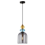 Lampa wisząca Tropea 1xE27 dymna, średnia LP-2004/1P M SM LIGHT PRESTIGE