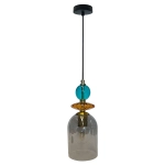 Lampa wisząca Tropea 1xE27 dymna, średnia LP-2004/1P M SM LIGHT PRESTIGE