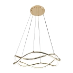 Lampa wisząca Twist złota LED CCT LP-1982/1P GD LIGHT PRESTIGE