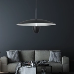 Lampa wisząca Ufo L czarna LED CCT LP-0408/1P L BK LIGHT PRESTIGE