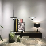 Lampa wisząca Ufo M czarna LED CCT LP-0408/1P M BK Light Prestige