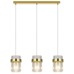Lampa wisząca Vetro złota 3xE14 LP-2910/3L GD Light Prestige