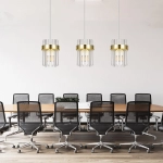 Lampa wisząca Vetro złota 3xE14 LP-2910/3L GD Light Prestige
