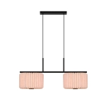 Lampa wisząca Vivienne – podwójna lampa z plisowanymi abażurami 2612243003 Nordlux