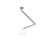 Lampa wisząca ZYTA S PENDANT ALU white AZ2298+AZ2602 śr.26cm AZZARDO
