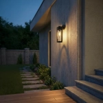 LANTERN WALL E27 IP54 BK AZ6830 AZZARDO