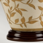 Lampa stołowa Leaves Brown Gold – 1 źródło światła LEAVES-BR-GL-TL Elstead Lighting