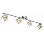 Listwa Semic 8 pł LED nikiel mat 823908-06 Reality