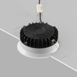 Lampa wpuszczana Okno 3000-4000-6000K 1x12W 100° DL055-12W3-4-6K-W Maytoni - zdjęcie dodatkowe 3