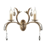 Kinkiet Lily – 2 źródła światła LL2-ANT-BRZ Elstead Lighting