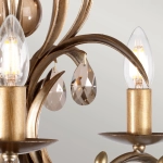 Żyrandol Lily – 5 źródeł światła LL5-ANT-BRZ Elstead Lighting