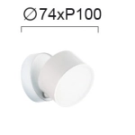 Lampa sufitowa ROCCIA LNV0000024 Lunaveri