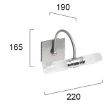 Kinkiet ZELONA LNV000064 Lunaveri