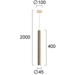 Lampa wisząca PALERMIO LNV0001034 Lunaveri