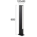 Lampa stojąca zewnętrzna STELIO LNV0001234 Lunaveri