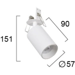 Lampa sufitowa PUROZZA LNV0001424 Lunaveri