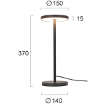 Lampa stołowa PEONIA LNV0001434 Lunaveri
