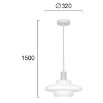 Lampa wisząca DAMINA LNV0002534 Lunaveri