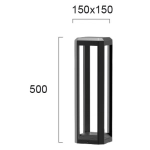 Lampa stojąca zewnętrzna SPEZIATO LNV0003124 Lunaveri