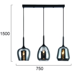 Lampa wisząca AMVERO LNV0003134 Lunaveri