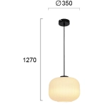 Lampa wisząca SENTE LNV0003524 Lunaveri
