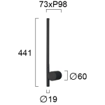 Kinkiet METAURO LNV0003924 Lunaveri