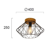 Plafon DOLCEZZA LNV0004524 Lunaveri
