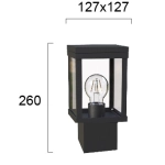 Lampa stojąca zewnętrzna INTAGLIO LNV0005524 Lunaveri