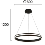 Lampa wisząca BRAVINA LNV0006234 Lunaveri