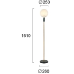 Lampa podłogowa ALLORA LNV0006724 Lunaveri