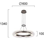 Lampa wisząca CREMA LNV0007334 Lunaveri