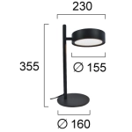 Lampa stołowa MAIA LNV0008034 Lunaveri