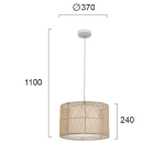 Lampa wisząca LATTE LNV0009414 Lunaveri
