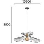 Lampa wisząca MOLTO LNV0010034 Lunaveri