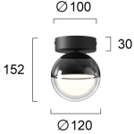 Plafon AMIATA LNV0010334 Lunaveri