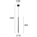 Lampa wisząca SIETE LNV0011924 Lunaveri