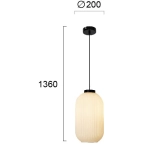 Lampa wisząca SENTE LNV0013524 Lunaveri