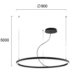 Lampa wisząca TRENTE LNV0014224 Lunaveri