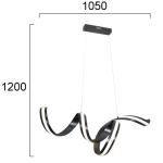 Lampa wisząca BARI LNV0014234 Lunaveri