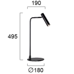Lampa stołowa RAPALLO LNV0017824 Lunaveri