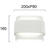 Kinkiet LAZIO LNV0018334 Lunaveri