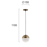 Lampa wisząca EVANIA LNV0020914 Lunaveri