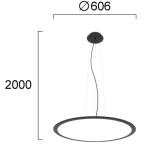 Lampa wisząca GAVELA LNV0021434 Lunaveri