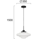 Lampa wisząca POLI LNV0021534 Lunaveri
