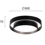 Plafon GLISSA LNV0021724 Lunaveri