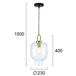 Lampa wisząca METTE LNV0022134 Lunaveri