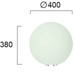 Lampa stojąca zewnętrzna BRUNA LNV0024024 Lunaveri