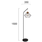 Lampa podłogowa DOLCEZZA LNV0024524 Lunaveri