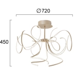Plafon OLIVIO LNV0025434 Lunaveri